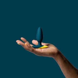 Wibrujący korek analny Bass Green Romp Romp