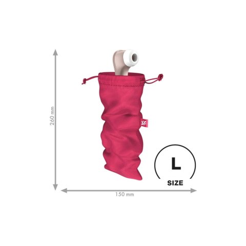 Worek na zabawki erotyczne Treasure Bag L Pink Satisfyer Satisfyer