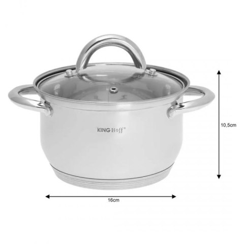 12 ELEMENTOWY ZESTAW GARNKÓW KINGHOFF KH-4457 Kinghoff