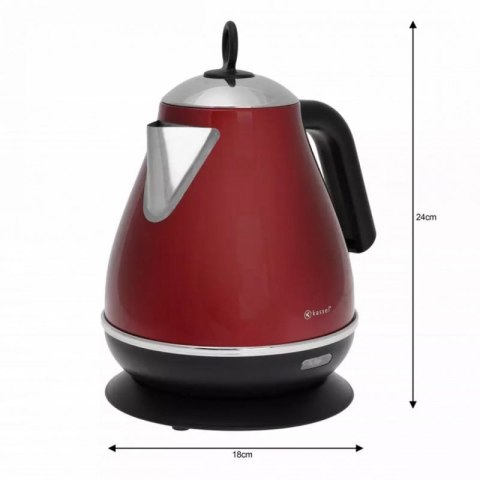 Czajnik elektryczny Kassel 1.7l czerwony 93224 Kassel