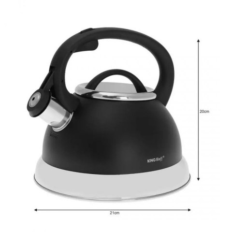 Czajnik z gwizdkiem Kinghoff 2,4L KH-1224 Kinghoff