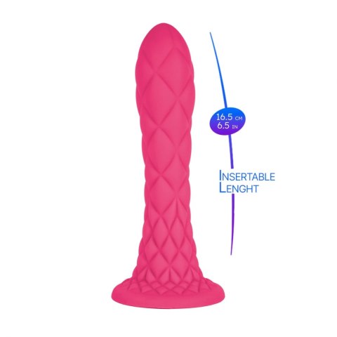 Dildo 18,5 cm Fantasy Line Dreamy (7") Pink Silexd Silexd