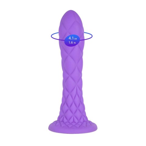 Dildo 18,5 cm Fantasy Line Dreamy (7") Purple Silexd Silexd
