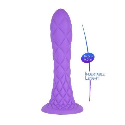 Dildo 18,5 cm Fantasy Line Dreamy (7") Purple Silexd Silexd