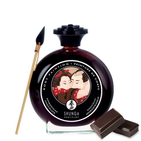 Jadalna Farbka Do Ciała Czekoladowa Bodypaint Chocolate 100 Ml Shunga Shunga
