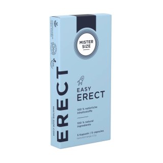 Kapsułki wspomagające erekcję Easy Erect 5 Capsules Mister Size Mister Size