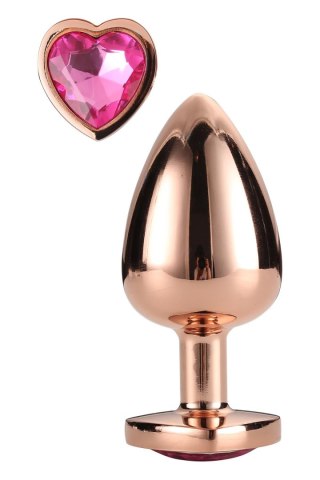 Korek Analny Gleaming Love Rose Gold Plug Medium Dreamtoys Dreamtoys
