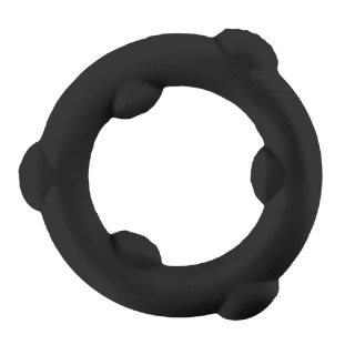 Pierścień erekcyjny [SIL] SPINNER Cockring Black Oxballs Oxballs