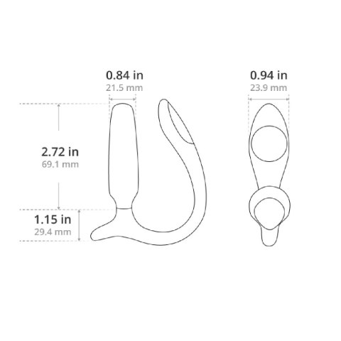 Wibrator analny sterowany aplikacją Lush Anal Lovense Lovense