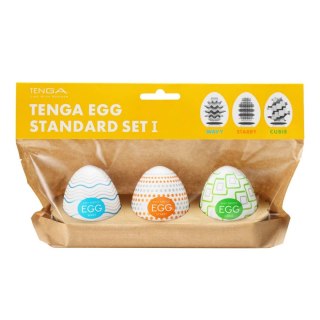 Zestaw 3 masturbatorów Egg Standard 3 Pack 1 Tenga Tenga
