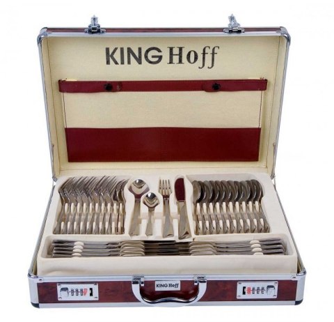 KINGHOFF SZTUĆCE 72ELE. SATYNA KH-3565 Kinghoff