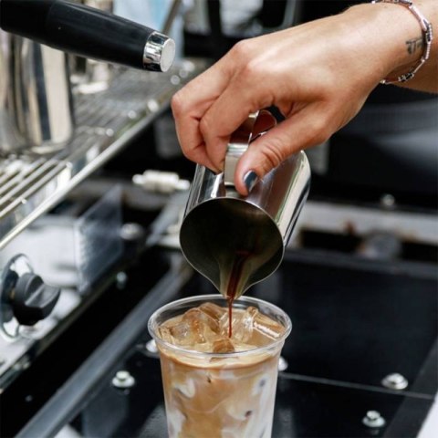 MLECZNIK DZBANEK STALOWY DO SPIENIANIA MLEKA 350ml Orion