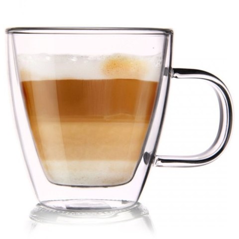 SZKLANKA TERMICZNA 180ml Z PODWÓJNĄ SCIANKĄ DO KAWY Orion