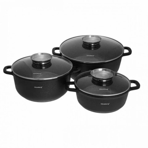 ZESTAW 8 ELEM. GARNKÓW GRANITOWYCH KLAUSBERG KB-7359 Klausberg