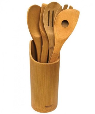 ZESTAW DREWNIANYCH PRZYBORÓW KUCHENNYCH KH-1362 Kinghoff