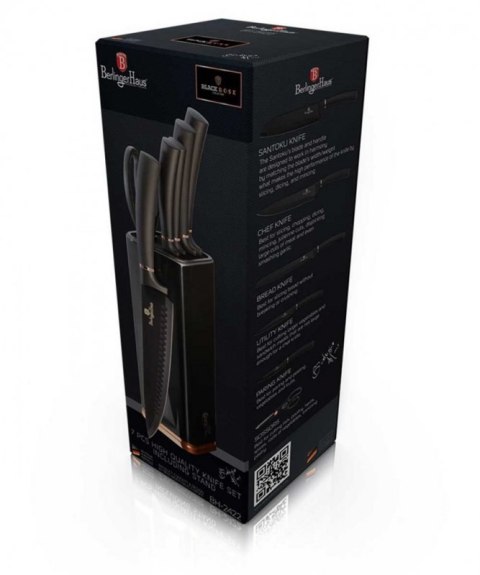 ZESTAW NOŻY BERLINGER HAUS BH-2422 W STOJAKU Berlinger haus