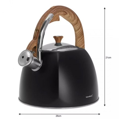 CZAJNIK Z GWIZDKIEM KLAUSBERG 3L KB-7498 Klausberg