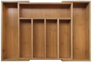 WKŁAD DO SZUFLADY ROZSUWANY BAMBUSOWY 1576 Brunbeste