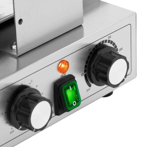 Gofrownica bąbelkowa podwójna do gofrów bubble waffle TEFLON 2 x 1400 W Royal catering