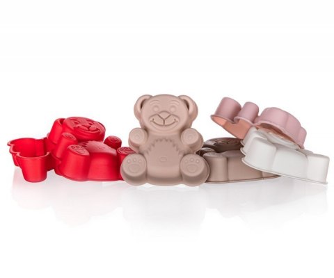 SILIKONOWE FOREMKI DO PIECZENIA 6 szt. NIEDŻWIADKI BANQUET Banquet