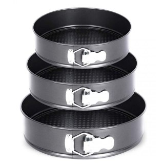 TORTOWNICE FORMY ROZPINANE 3 SZT 24/26/28cm E-8013 Elitehoff