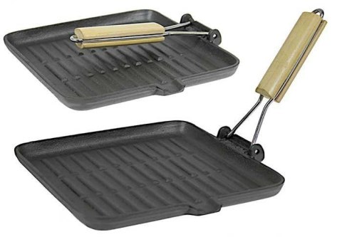 ŻELIWNA PATELNIA GRILLOWA KINGHOFF KH-1107 24cm Kinghoff