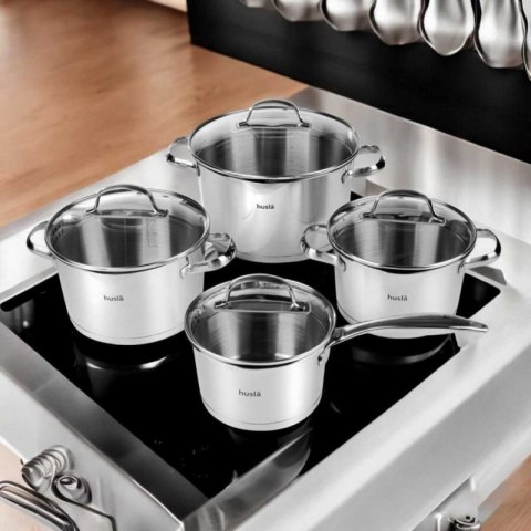 ZESTAW 8 ELEM. GARNKÓW STALOWYCH HUSLA BLOSSOM 73965 Husla