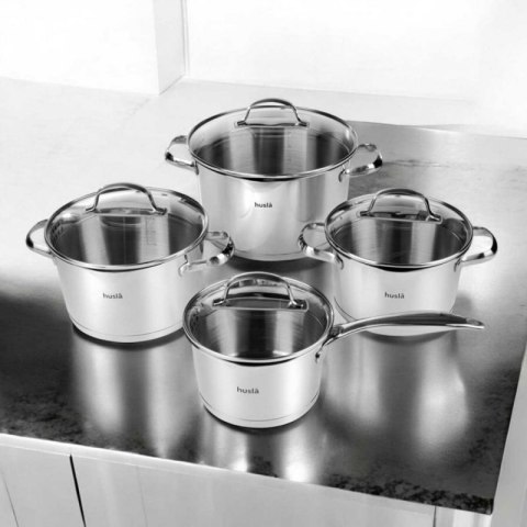 ZESTAW 8 ELEM. GARNKÓW STALOWYCH HUSLA BLOSSOM 73965 Husla