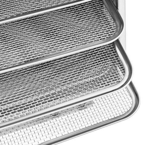 Profesjonalna suszarka dehydrator do żywności 8 rusztów 29x29cm 22L 800W Royal catering