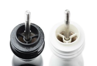 Zestaw młynków, 18 cm, czarny, biały, Paris Peugeot