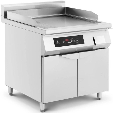 Grill indukcyjny gładki wolnostojący 720 x 610 mm 80-300 C 10000 W Royal catering