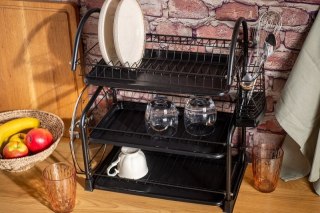 SUSZARKA OCIEKACZ DO NACZYŃ TRZY POZIOMOWA 3411 Brunbeste