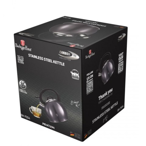 CZAJNIK 3L BERLINGER HAUS BH-7504 Z GWIZDKIEM CARBON PRO Berlinger haus