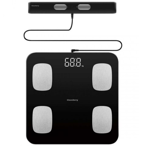 ANALITYCZNA WAGA ŁAZIENKOWA SMART IOS ANDROID KLAUSBERG KB-7852 Klausberg