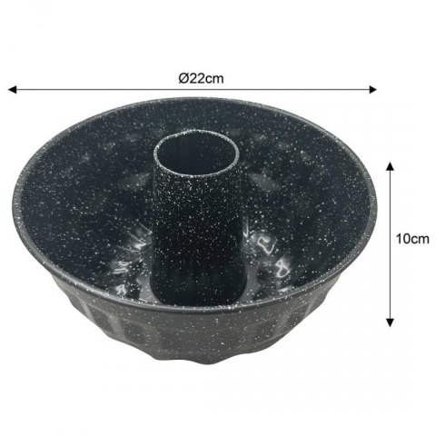 GRANITOWA FORMA BLACHA DO PIECZENIA BABKI 22cm KLAUSBERG KB-7839 Klausberg