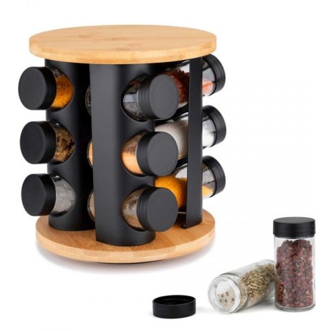 STOJAK OBROTOWY NA PRZYPRAWY 12 POJEMNIKÓW E-8252 Elitehoff