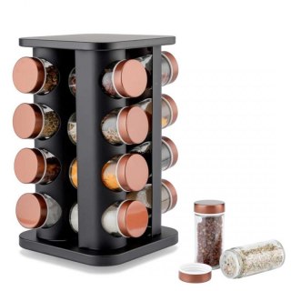 STOJAK OBROTOWY NA PRZYPRAWY 16 POJEMNIKÓW E-8256 Elitehoff