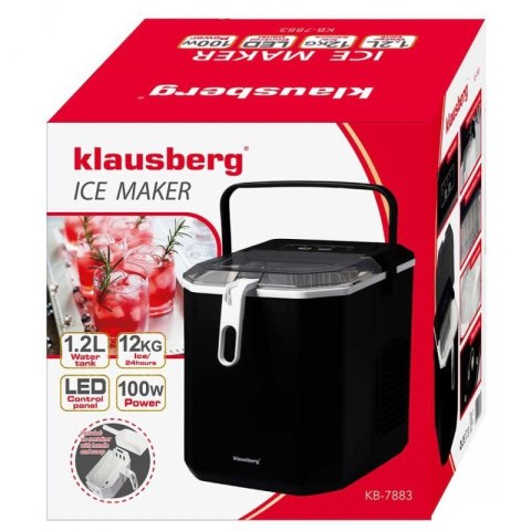 AUTOMATYCZNA KOSTKARKA DO LODU 1,2L 100W KLAUSBERG KB-7883 Klausberg