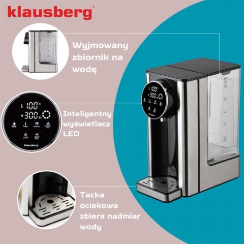 DYSPENSER DOZOWNIK GORĄCEJ WODY 2,7L KLAUSBERG KB-7880 Klausberg