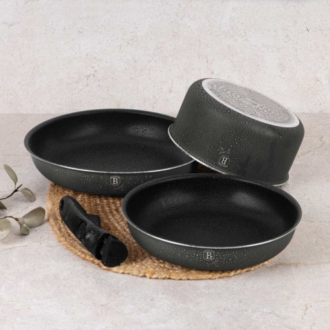 ZESTAW GARNKÓW TYTANOWYCH 9 ELEM. BERLINGER HAUS BH-8256 ANTRACITE Berlinger haus