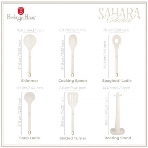 ZESTAW PRZYBORÓW KUCHENNYCH BERLINGER HAUS BH-8619 SAHARA Berlinger haus