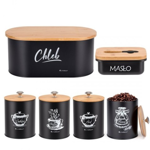 CHLEBAK Z ZESTAWEM POJEMNIKÓW I MASELNICZKA E-6079 Elitehoff