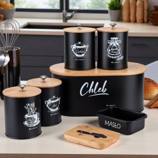 CHLEBAK Z ZESTAWEM POJEMNIKÓW I MASELNICZKA E-6079 Elitehoff