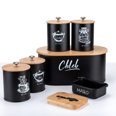 CHLEBAK Z ZESTAWEM POJEMNIKÓW I MASELNICZKA E-6079 Elitehoff