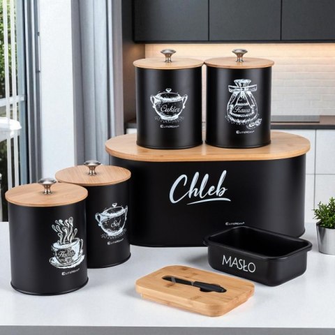 CHLEBAK Z ZESTAWEM POJEMNIKÓW I MASELNICZKA E-6079 Elitehoff