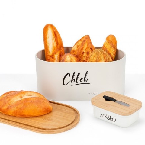 CHLEBAK Z ZESTAWEM POJEMNIKÓW I MASELNICZKA E-6080 Elitehoff