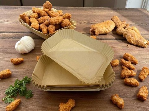 WKŁAD PAPIEROWY DO FRYTOWNICY PROSTOKĄTNY 22x14cm 50szt. ALPENBURG Alpenburg