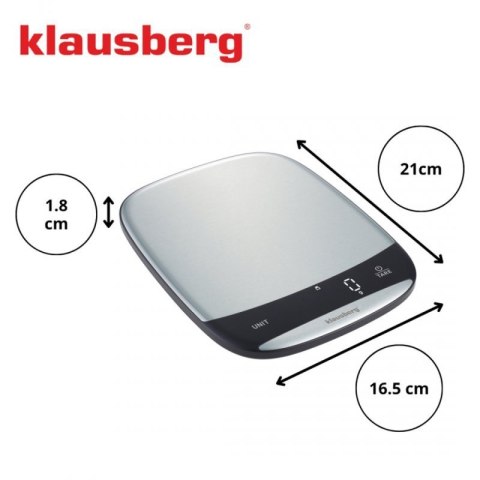 ELEKTRONICZNA WAGA KUCHENNA 10kg KLAUSBERG KB-7936 Klausberg