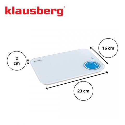 ELEKTRONICZNA WAGA KUCHENNA 10kg KLAUSBERG KB-7936 Klausberg