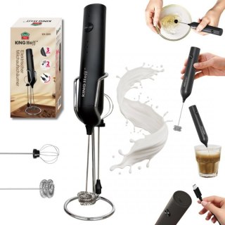 ELEKTRYCZNY MIKSER DO KOKTAJLI SPIENIACZ DO MLEKA KINGHOFF KH-2001 Kinghoff